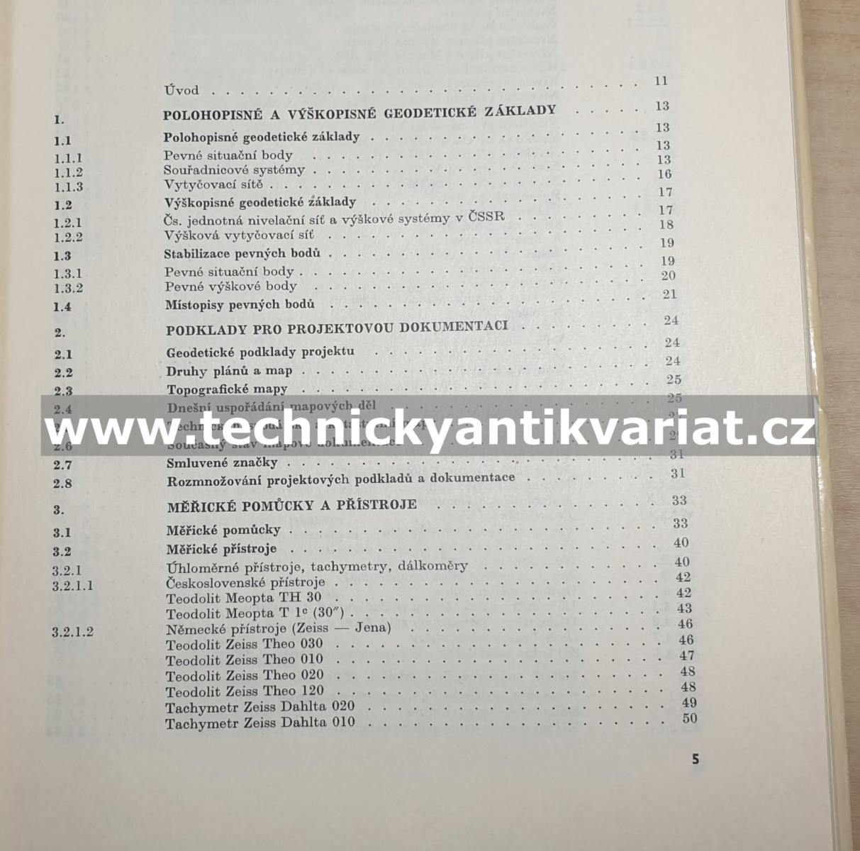 Měřické práce na stavbách 1,2 - Staněk, Svoboda (1972, 1973)