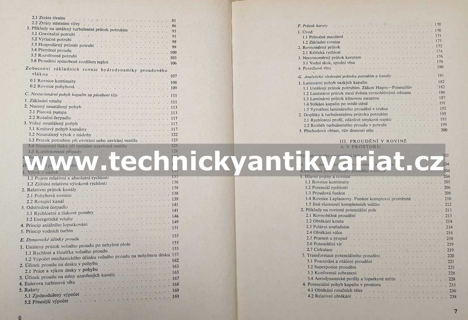 Hydromechanika - Otakar Maštovský (1964)
