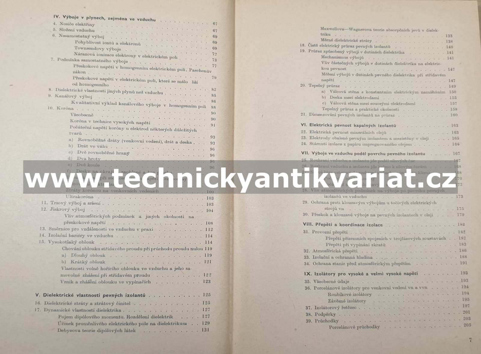 Technika vysokých napětí - Antonín Veverka (1966)