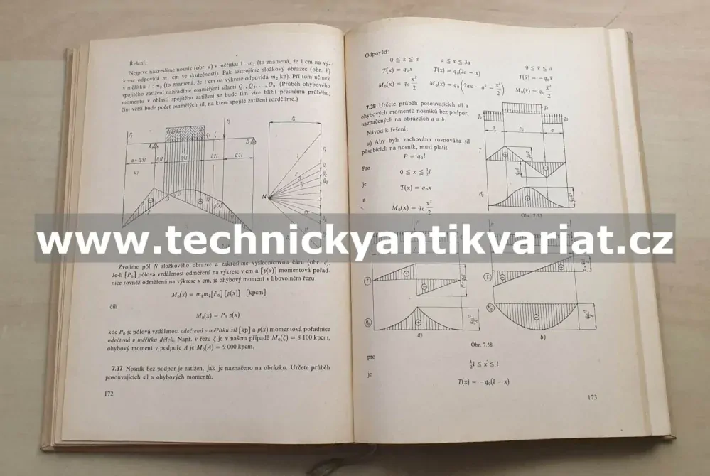 Sbírka příkladů z pružnosti a pevnosti - Pešina, Reif, Valenta (1964)