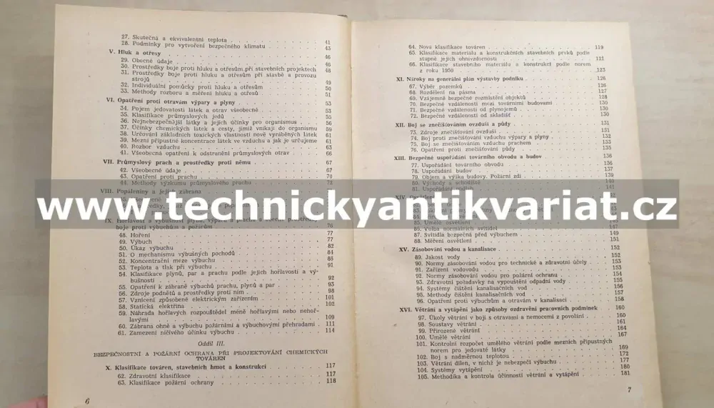 Bezpečnostní technika a požární ochrana v chemickém průmyslu - J.S.Rojzen (1955)