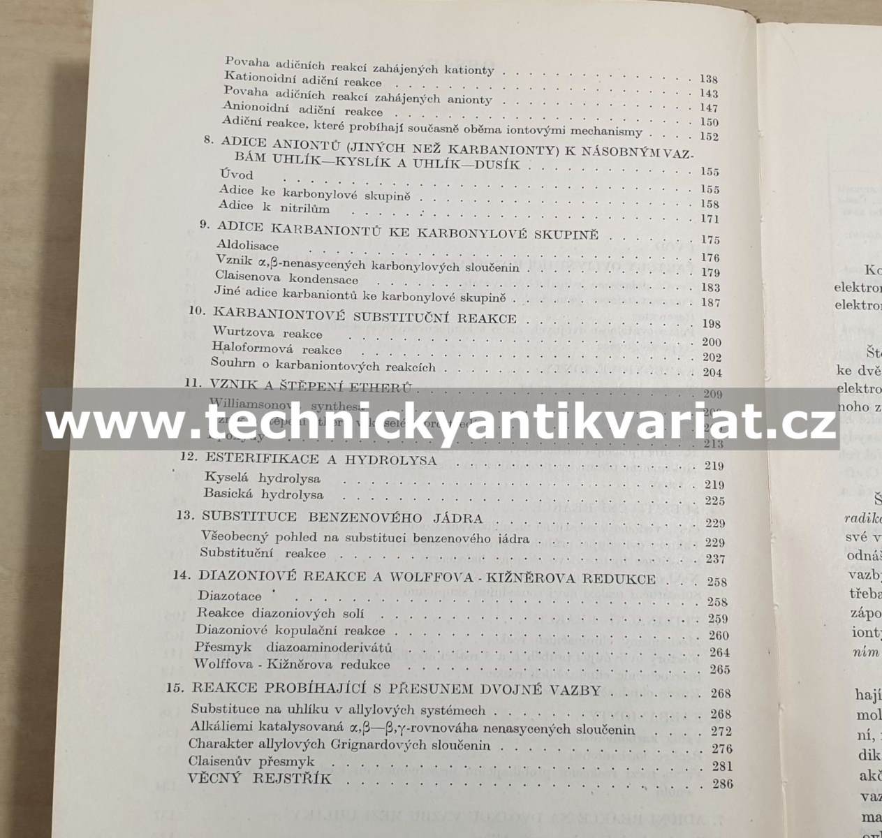 Základy iontových organických reakcí - Elliot R. Alexander (1956)