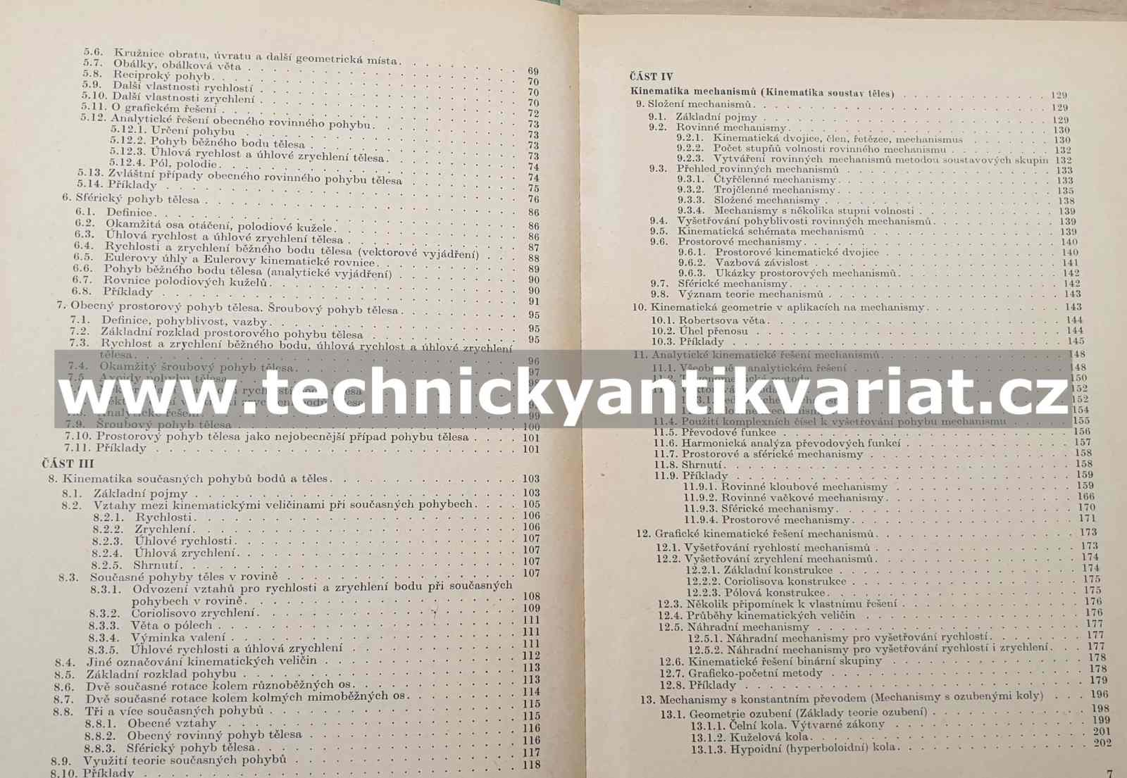 Příručka kinematiky s příklady - Vladimír Brát (1973)