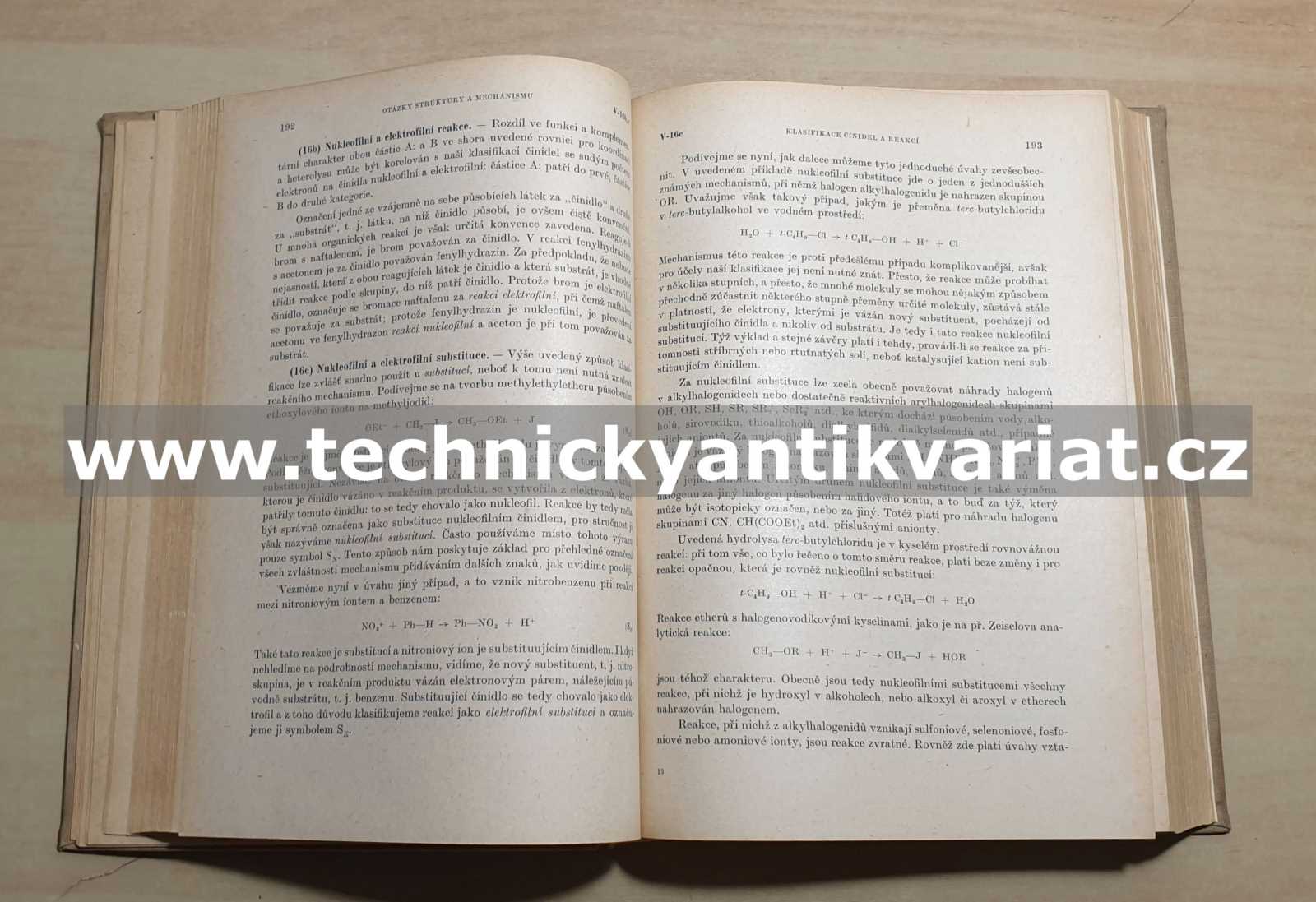 Otázky struktury a mechanismu v organické chemii - C.K.Ingold (1957)