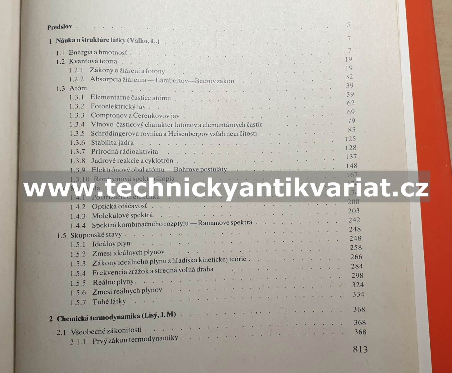 Príklady a úlohy z fyzikálnej chémie - Ján Mikuláš Lisý, Ladislav Valko (1979)