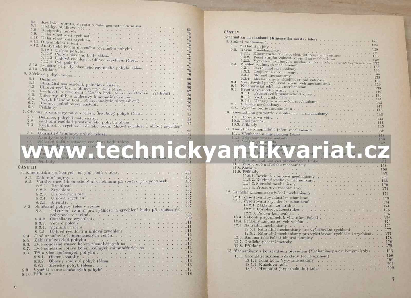 Příručka kinematiky s příklady - Vladimír Brát (1973)