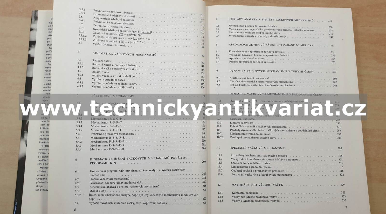 Vačkové mechanismy - Koloc, Václavík (1988)