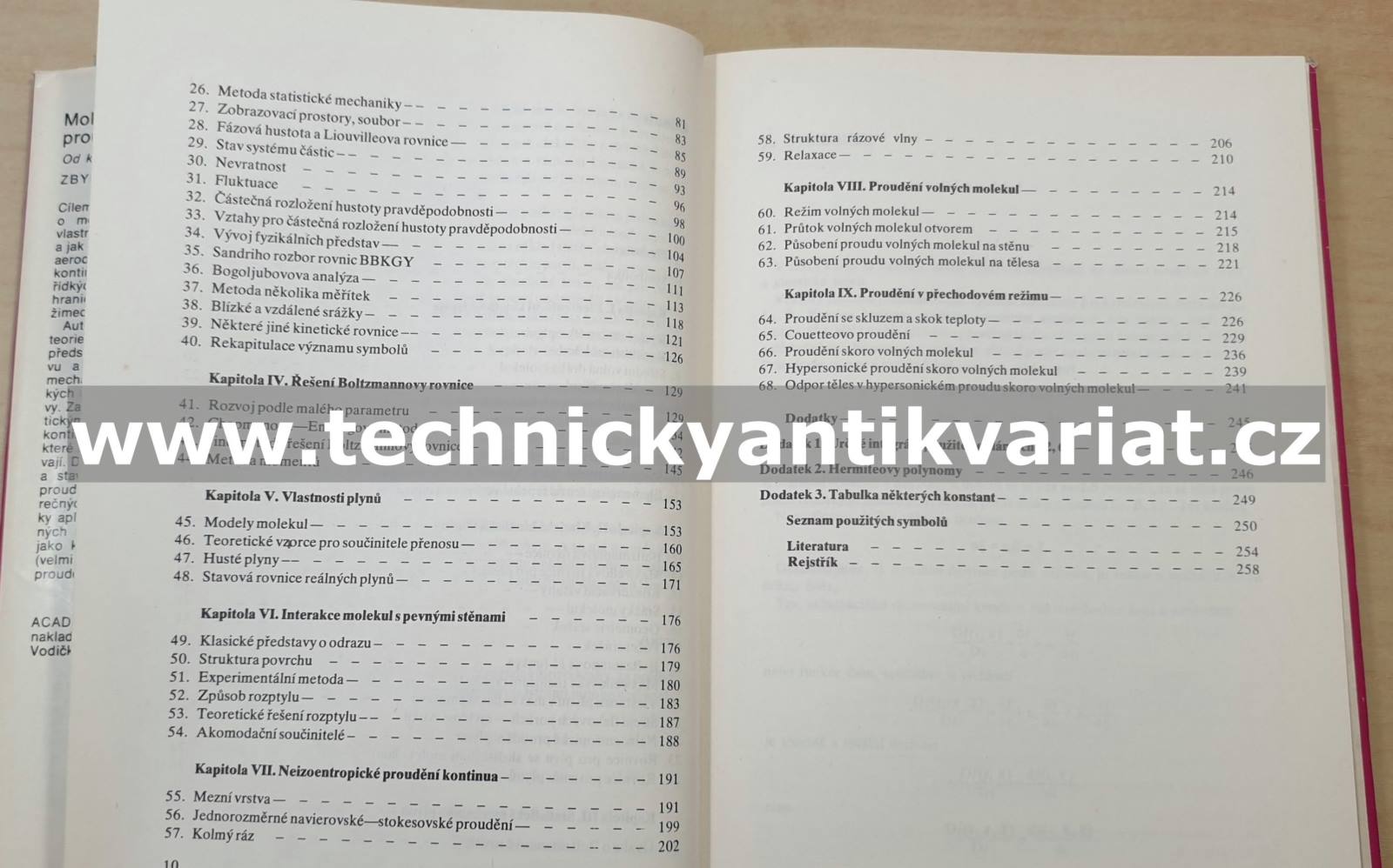 Molekulární teorie proudění plynů - Zbyněk Jaňour (1983)