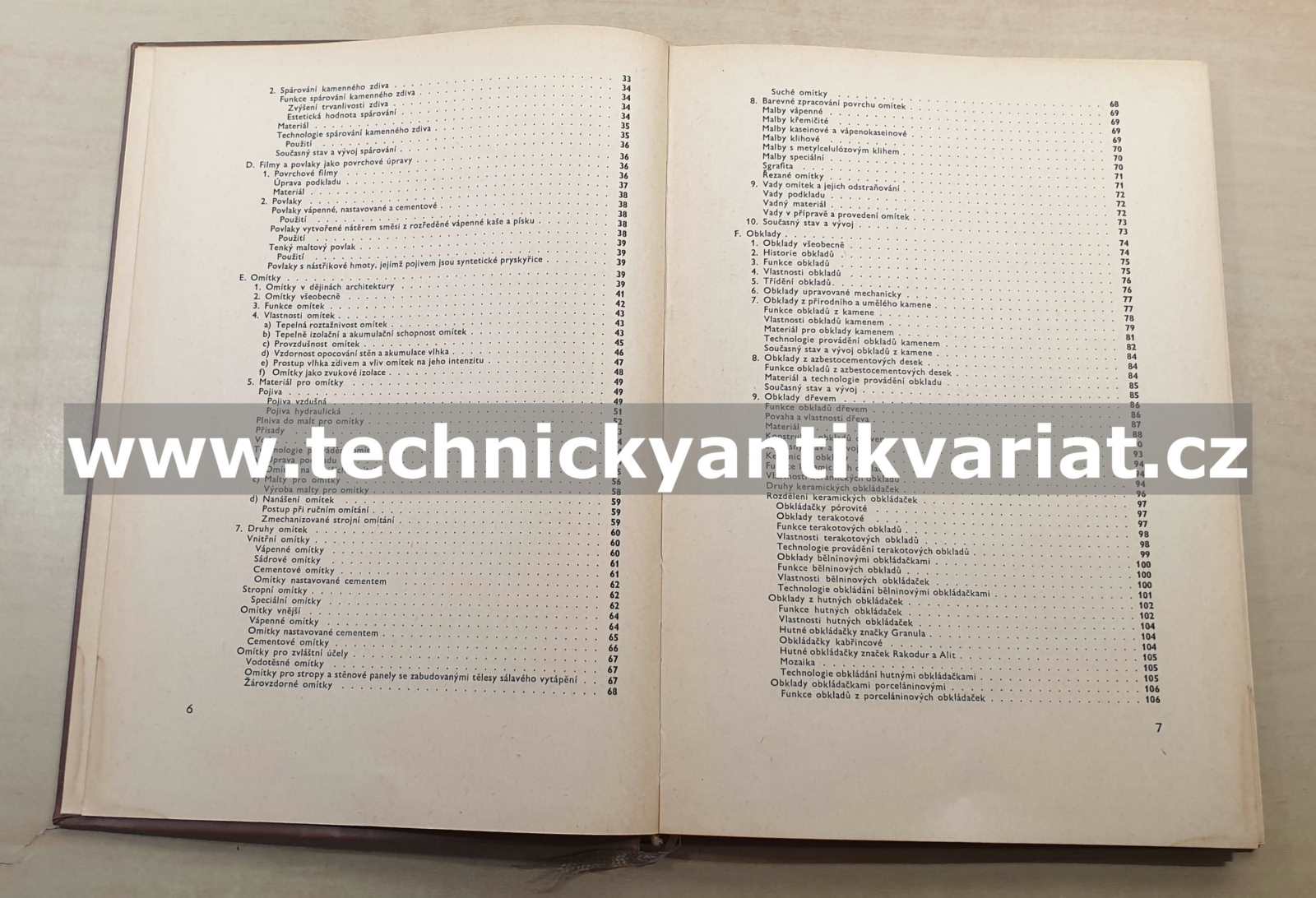 Povrchové úpravy ve stavitelství - Kopřiva, Šamánek, Hladký (1964)