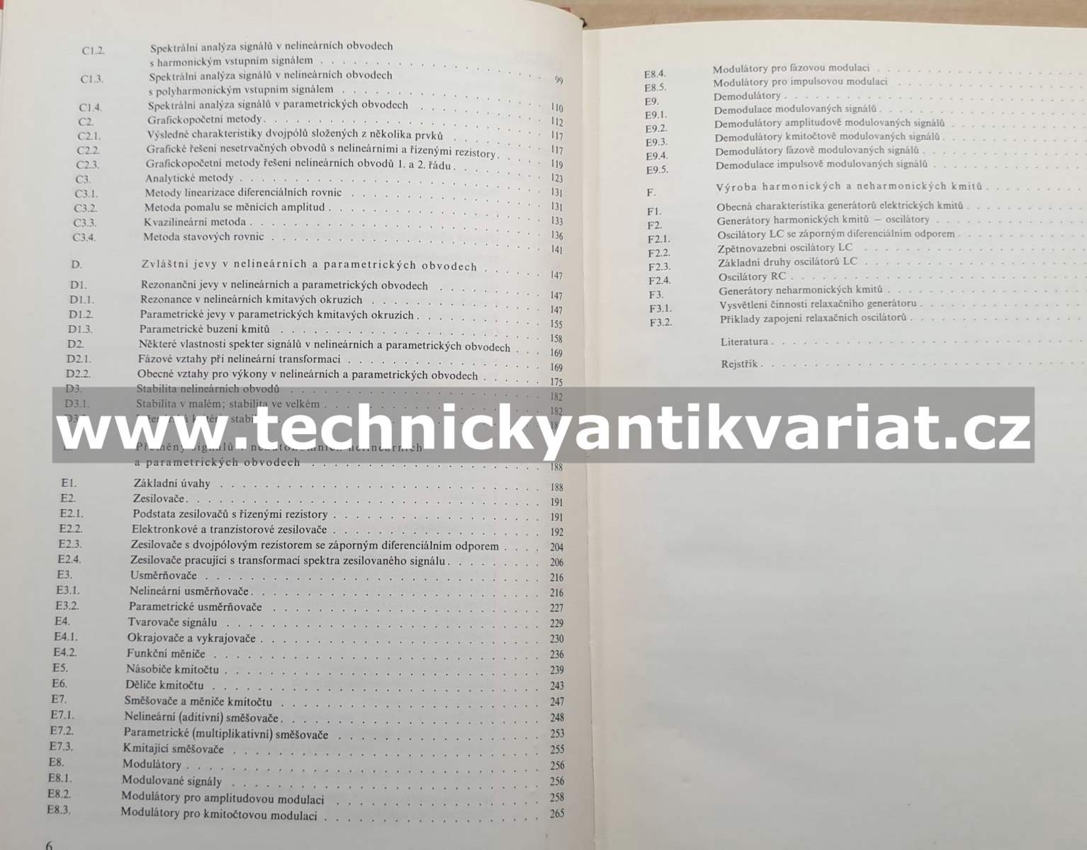 Teorie nelineárních a parametrických obvodů - Kouřil, Vrba (1981)
