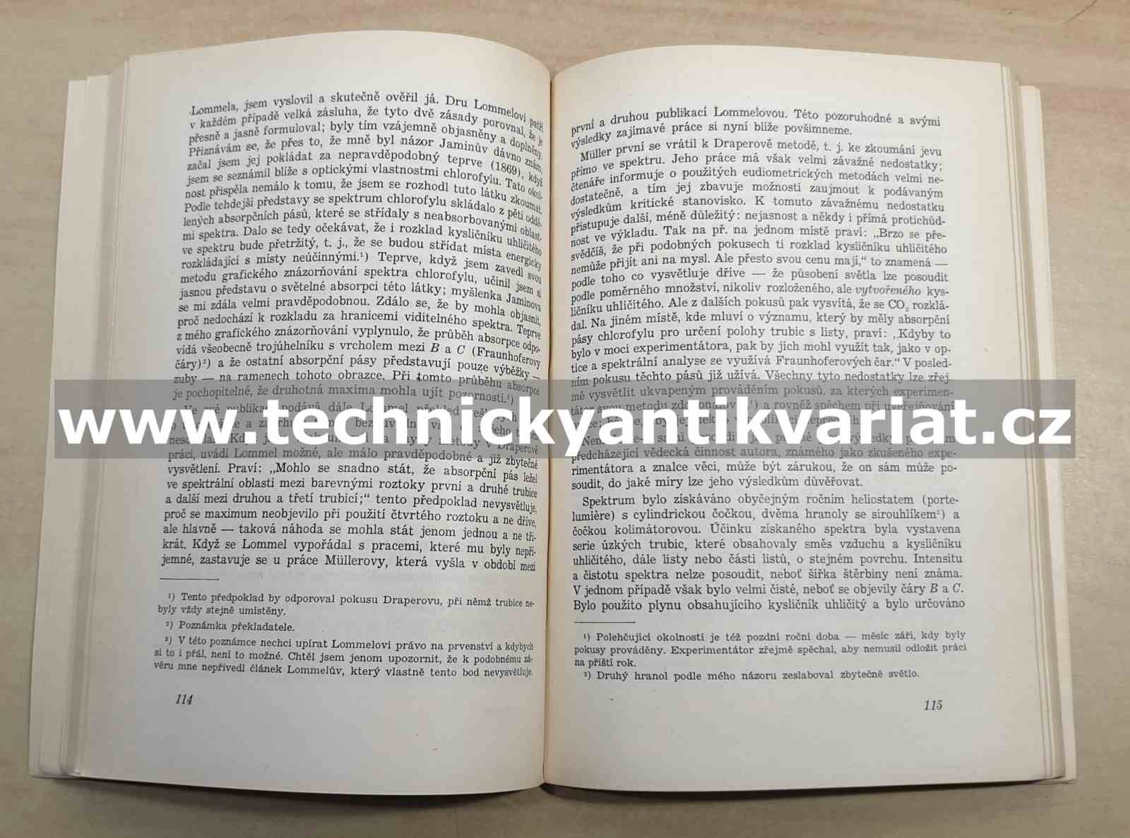 Vybrané práce o chlorofylu a asimilaci světla rostlinou - K.A. Timirjazev (1953)