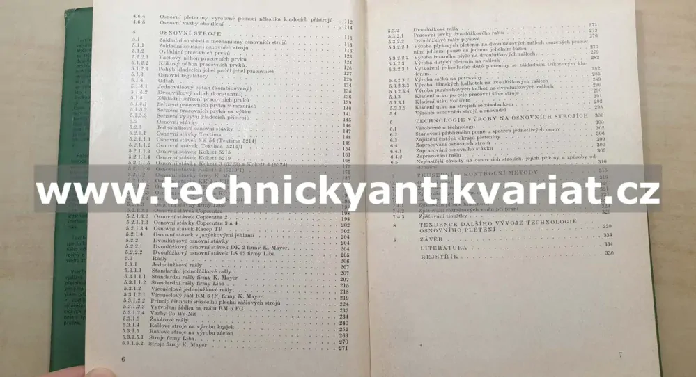Technologie osnovního pletení - František Sovadník (1982)