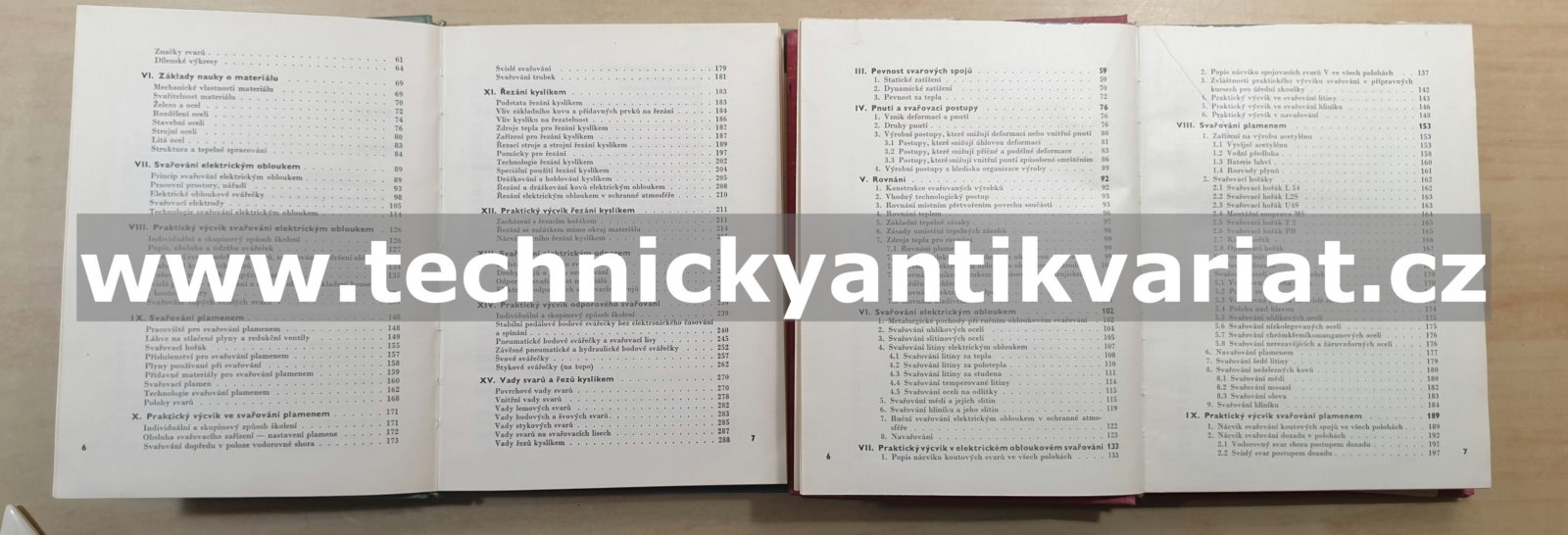 Svářeč I.,II. Brhlík, Hrabovec, Komora, Skonka, Vrána (1962, 1963)