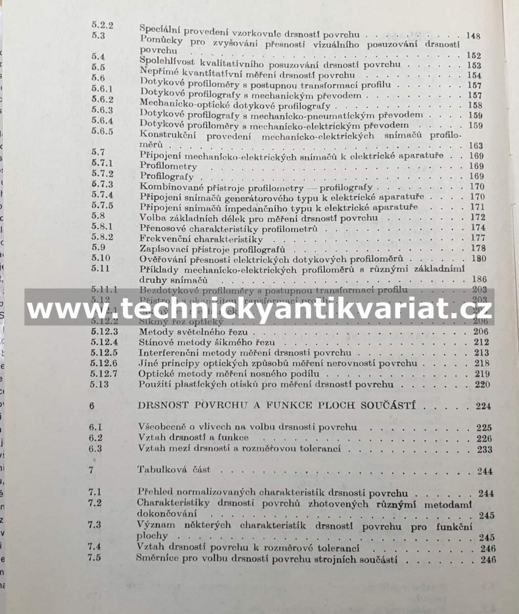 Drsnost povrchu - Bumbálek, Odvody, Obšťádal (1989)