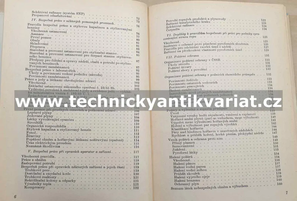 Bezpečná práce s ropou a ropnými výrobky - Jiří Markvart (1963)