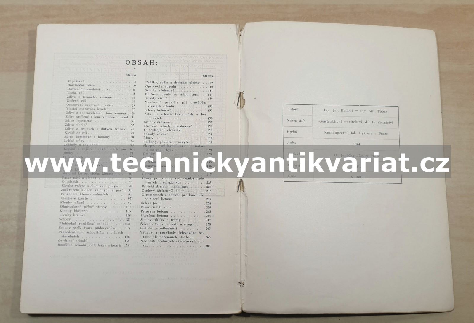 Zednictví - Kohout, Tobek (1943)