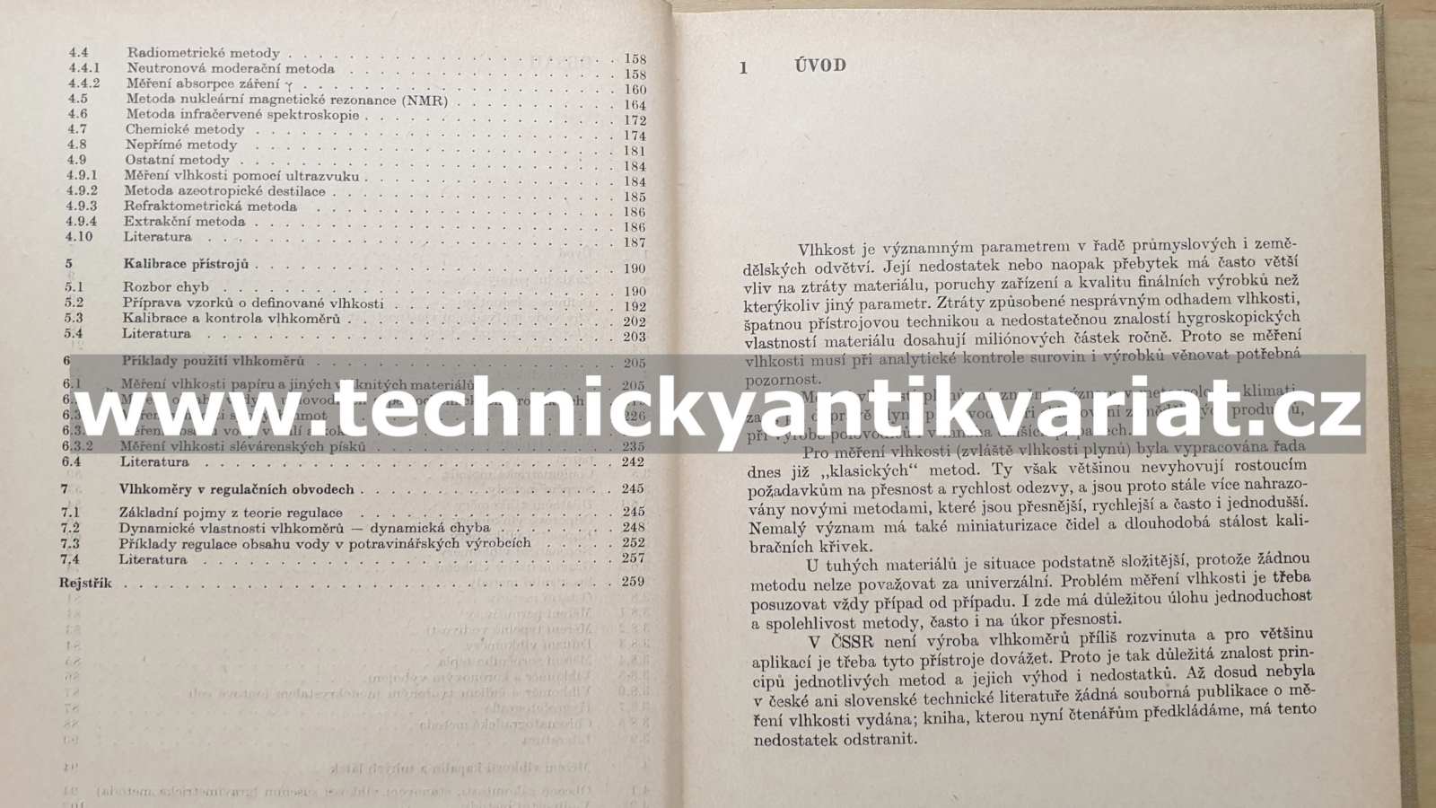 Měření vlhkosti - Fexa, Široký (1983)
