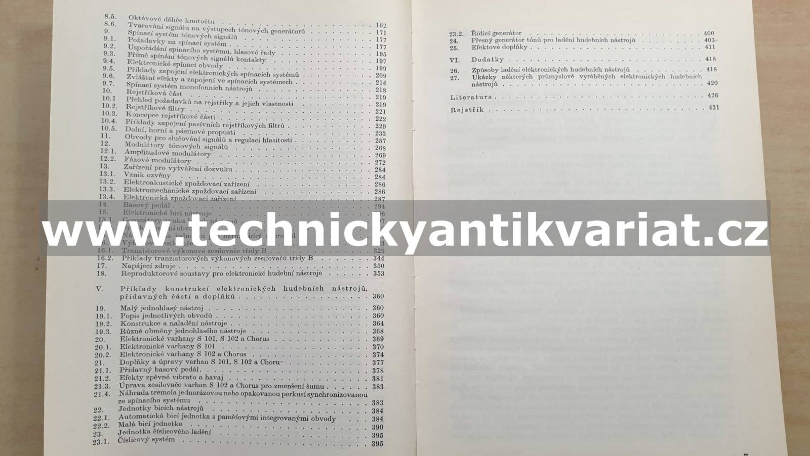 Elektronické hudební nástroje a jejich obvody - R. Sýkora, F. krutílek, J. Včelař (1981)
