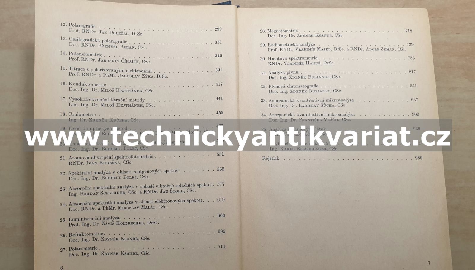 Analytická příručka (1972)