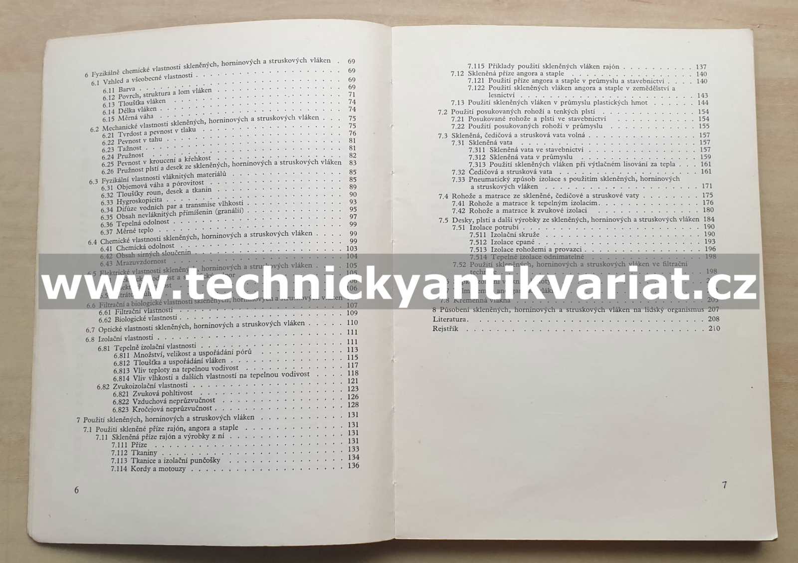 Skleněná, horninová a strusková vlákna - Jan, Lehner (1960)
