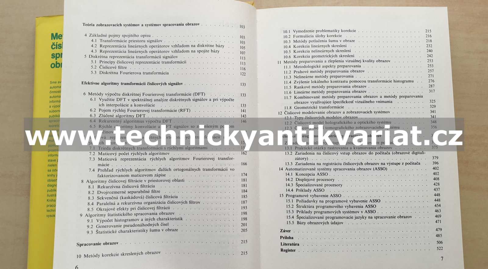 Metody a systémy číslicového spracovania obrazov - Leonid Jaroslavskij, Ivan Bajla (1989)