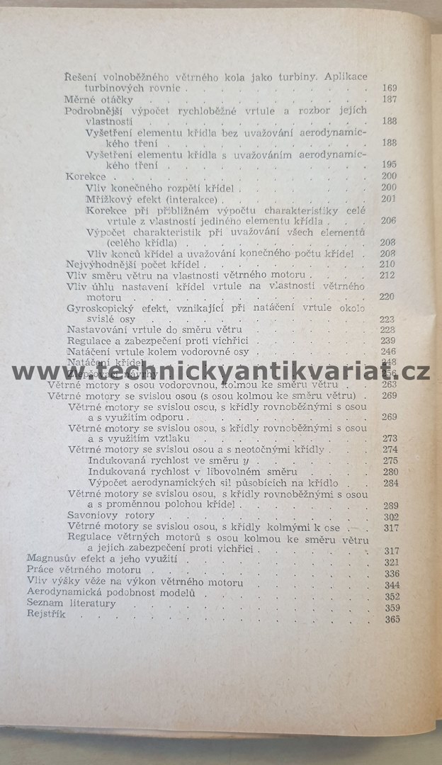 Větrné motory a elektrárny I. František Kašpar (1948)