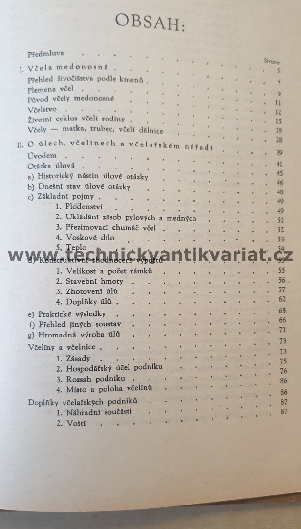 O včelách a včelaření - Savvin, Škvařil, Tocháček, Baťha, Svoboda, Šistek (1947)