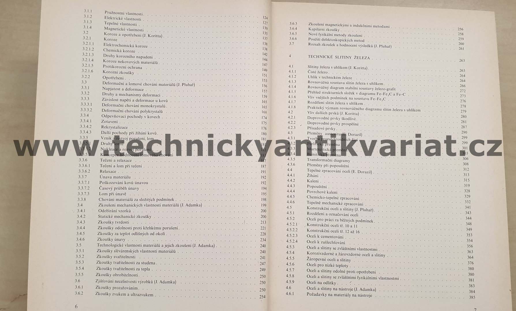Nauka o materiálech - Pluhař (1989)