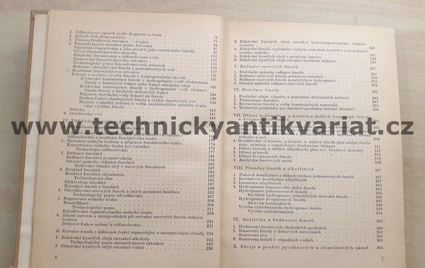 Fenoly a zásady z uhlí - A.Dierichs, R. Kubička (1956)