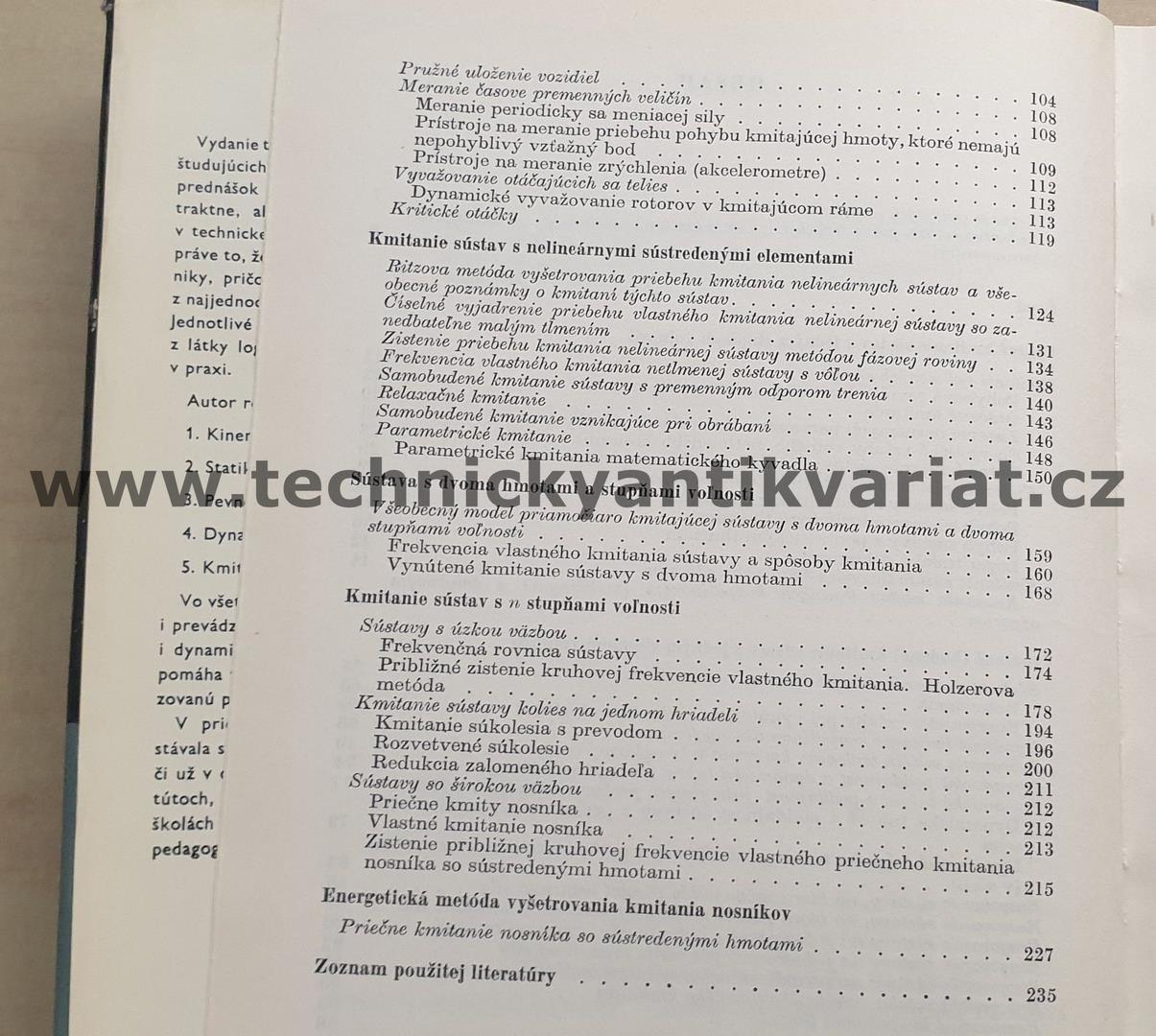 Mechanika 5 kmitanie - Robert Binder (1968)
