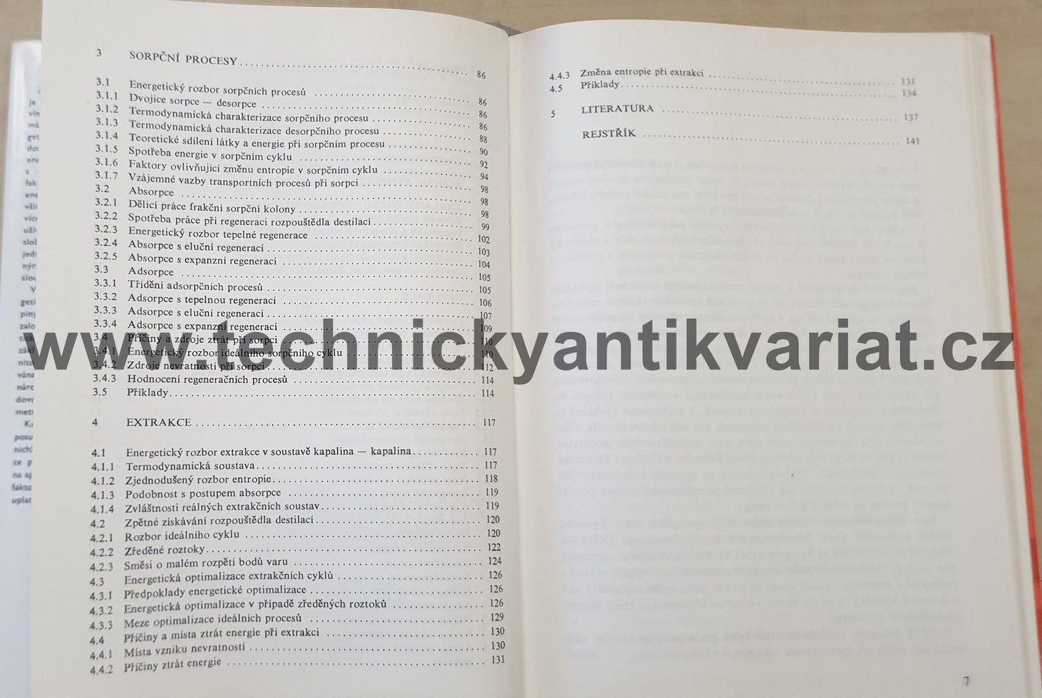 Energetická analýza destilace, sorpce a extrakce - W. Fratzscher (1987)
