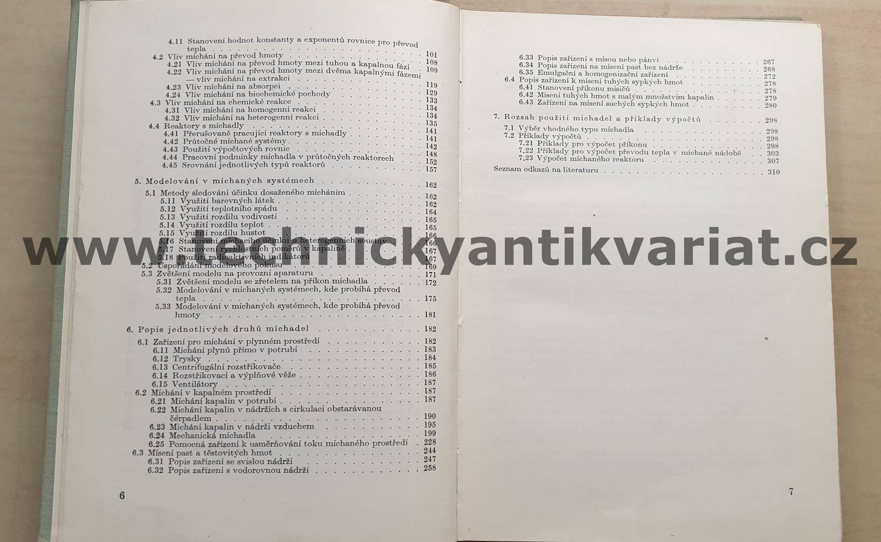 Míchání v chemickém průmyslu - Z.Štěrbáček, P.Tausk (1959)