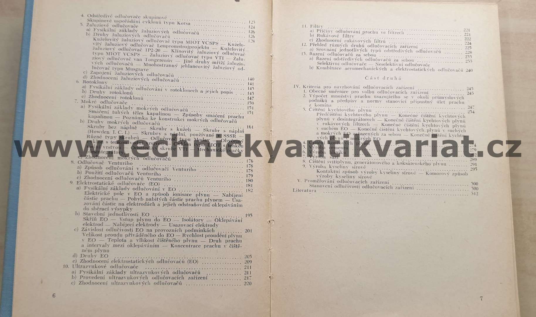Průmyslová odlučovací zařízení - Otakar Štorch
