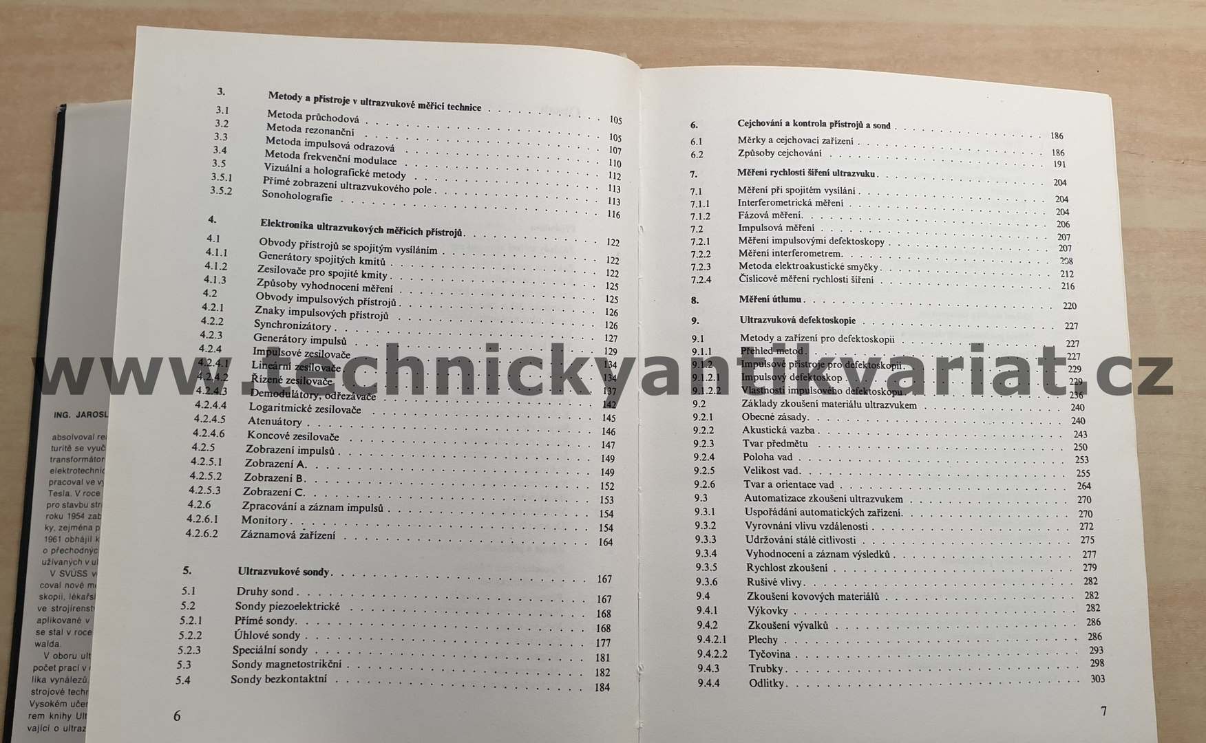 Ultrazvuk v měřicí technice - Jaroslav Obraz (1976)
