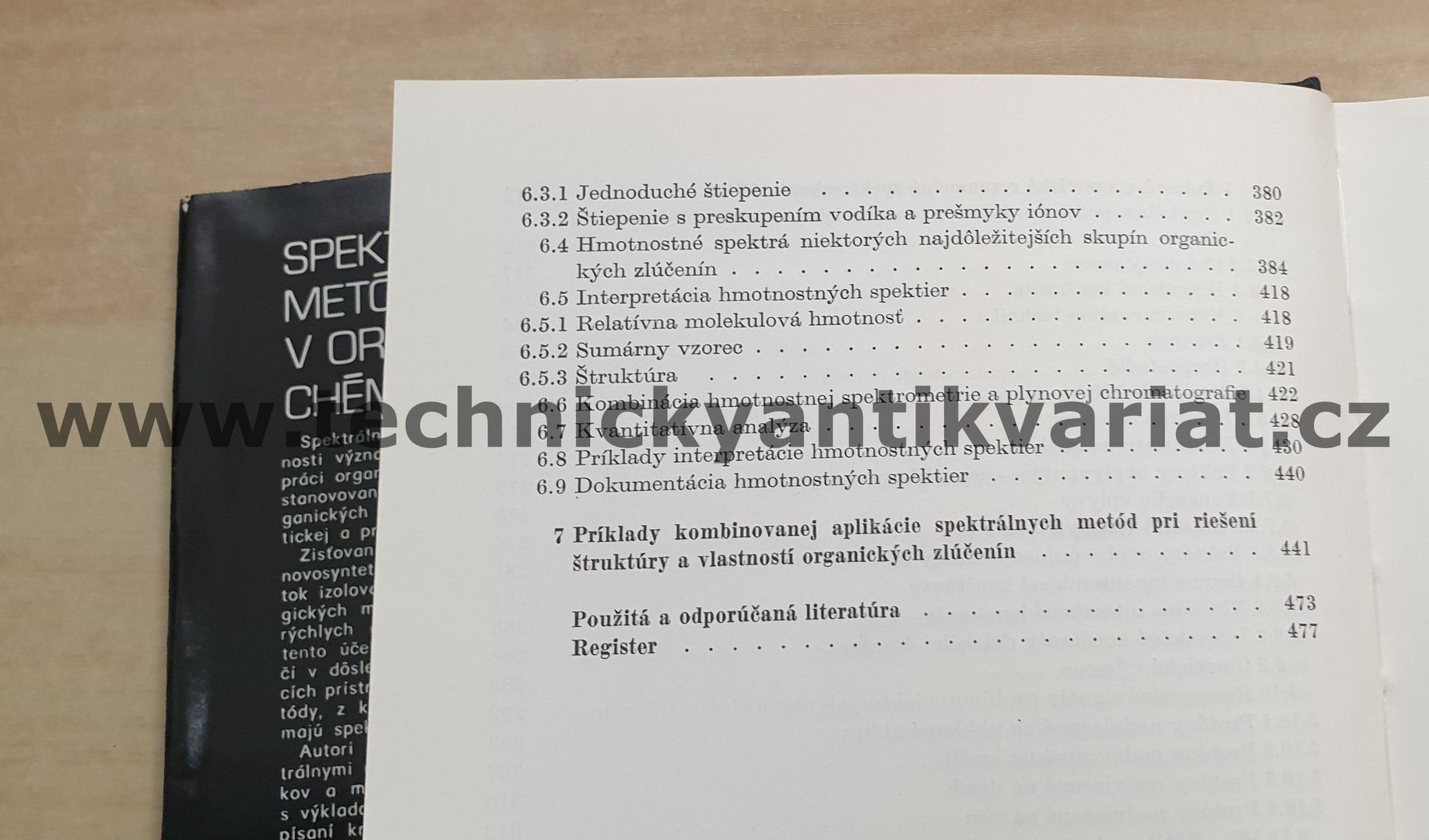 Spektrálne metody v organickej chémii a technologii - Kovač, Leško (1980)