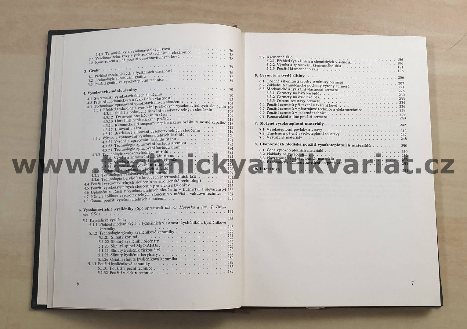 Vysokoteplotní materiály - Bohuslav Čech (1966)