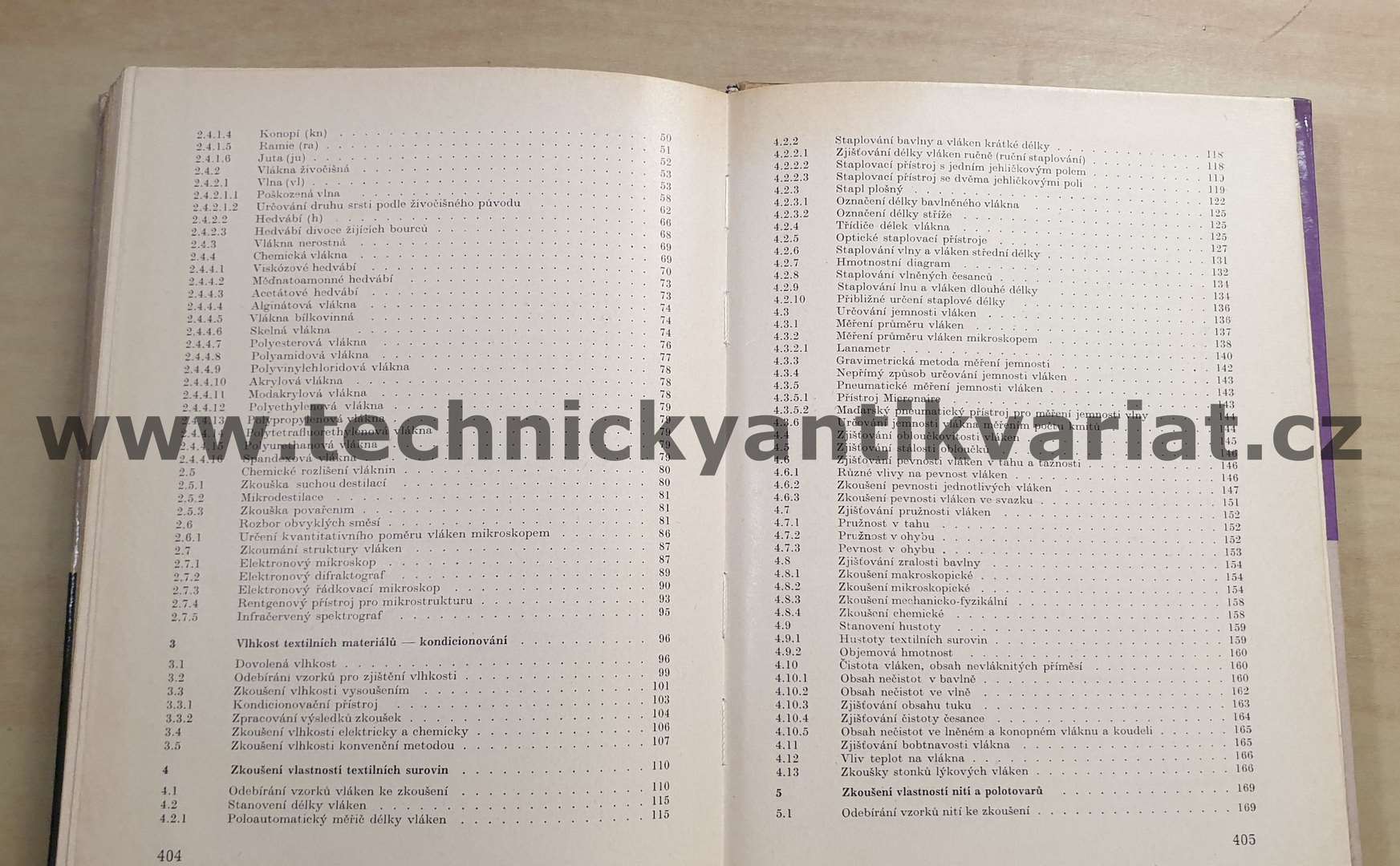 Zkoušení textilií - F.Pecháček, J.Jankovský (1976)