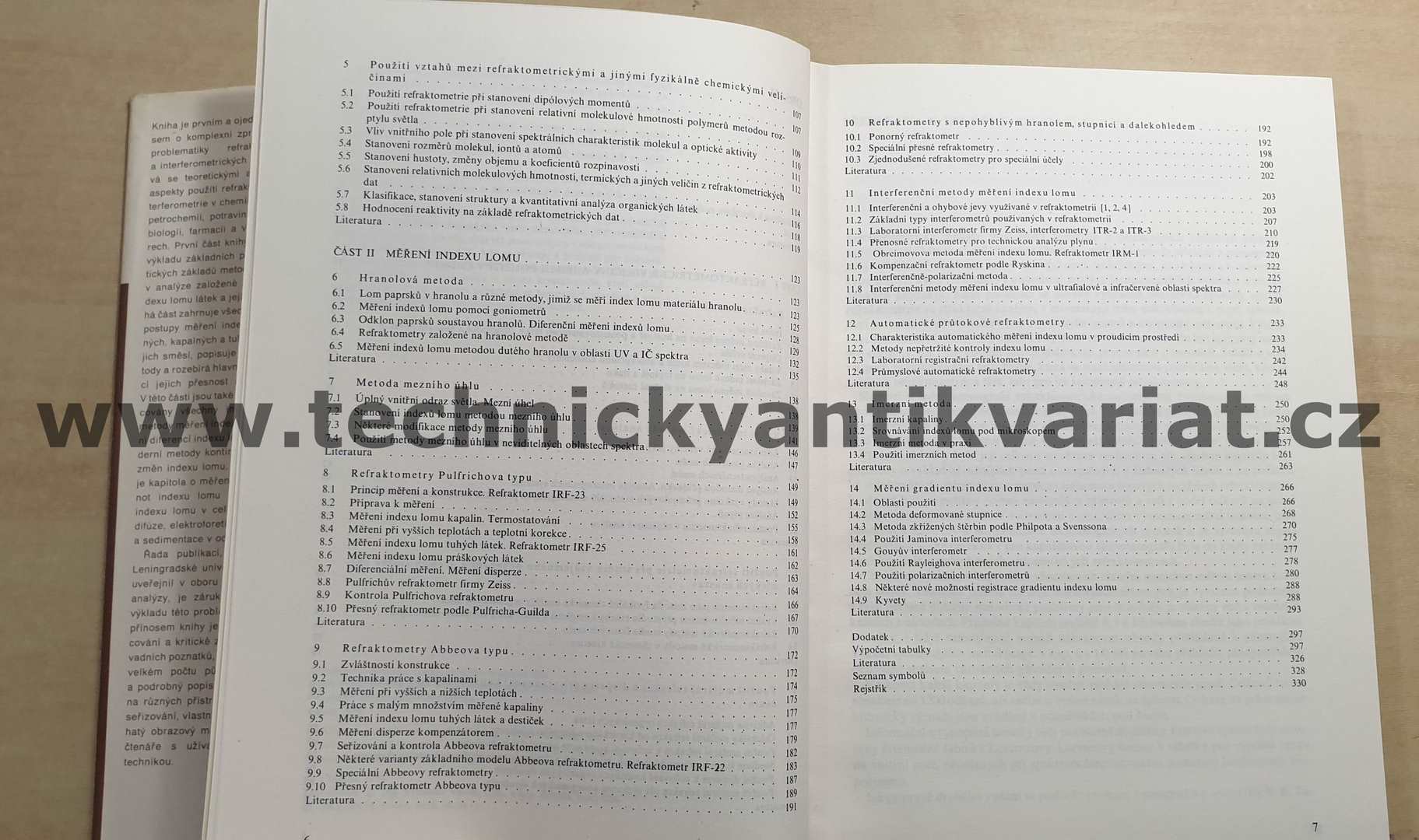 Refraktometrické metody v chemii - B.V. Ioffe (1983)