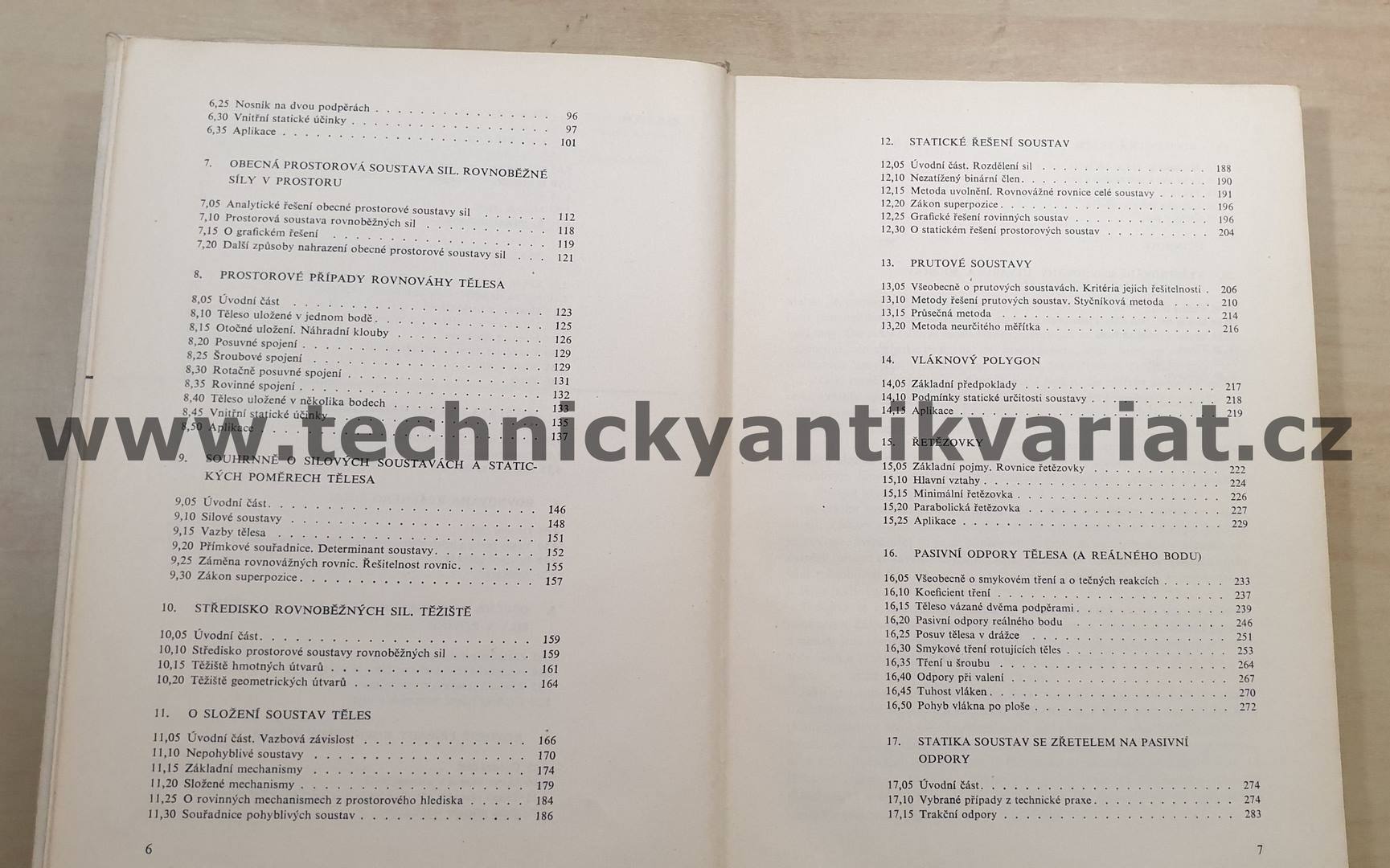 Technická mechanika - statika - Josef Šrejtr, Oldřich Brůha (1970)