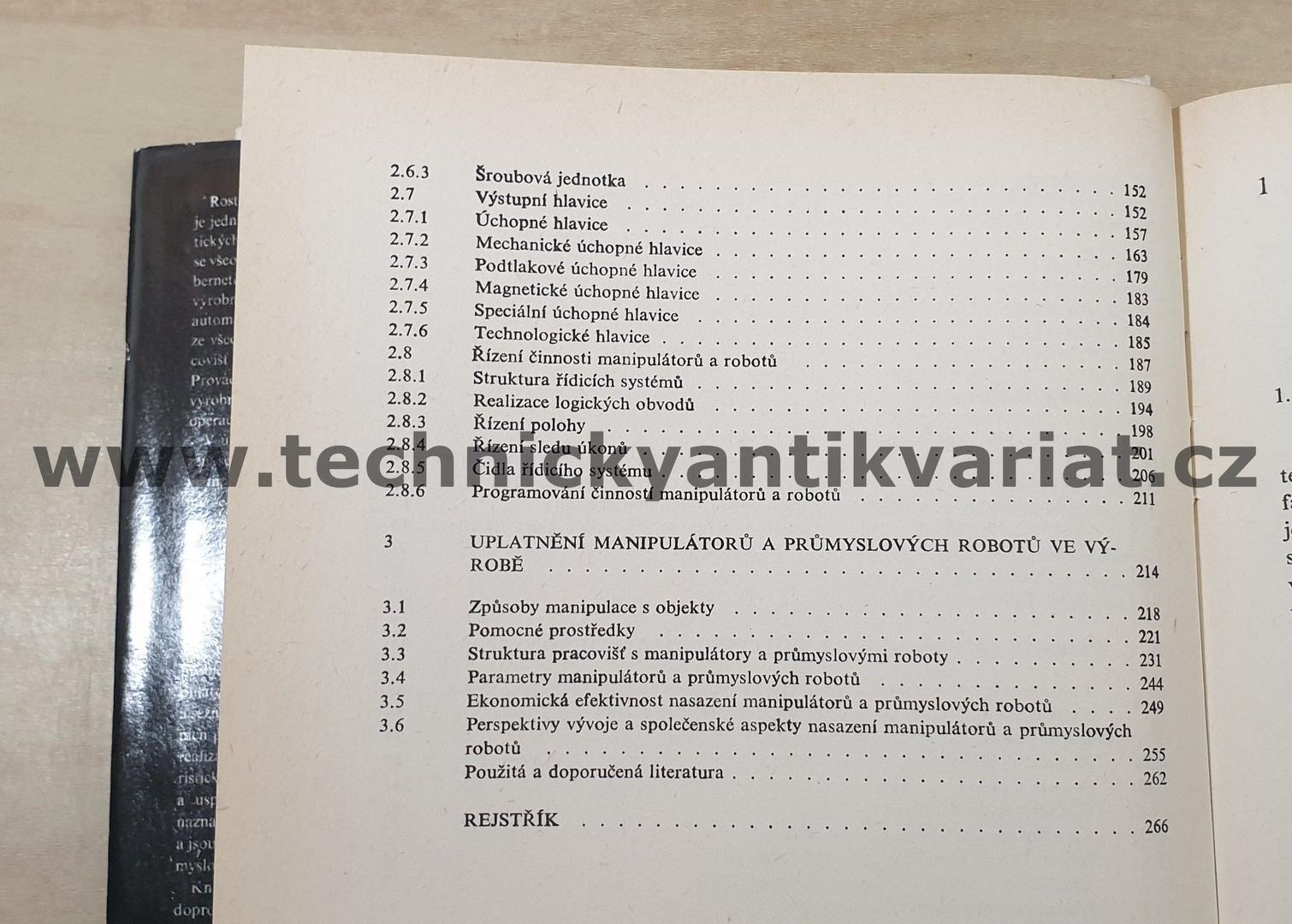 Mechanismy manipulátorů a průmyslových robotů - Matičko, Talácko (1991)