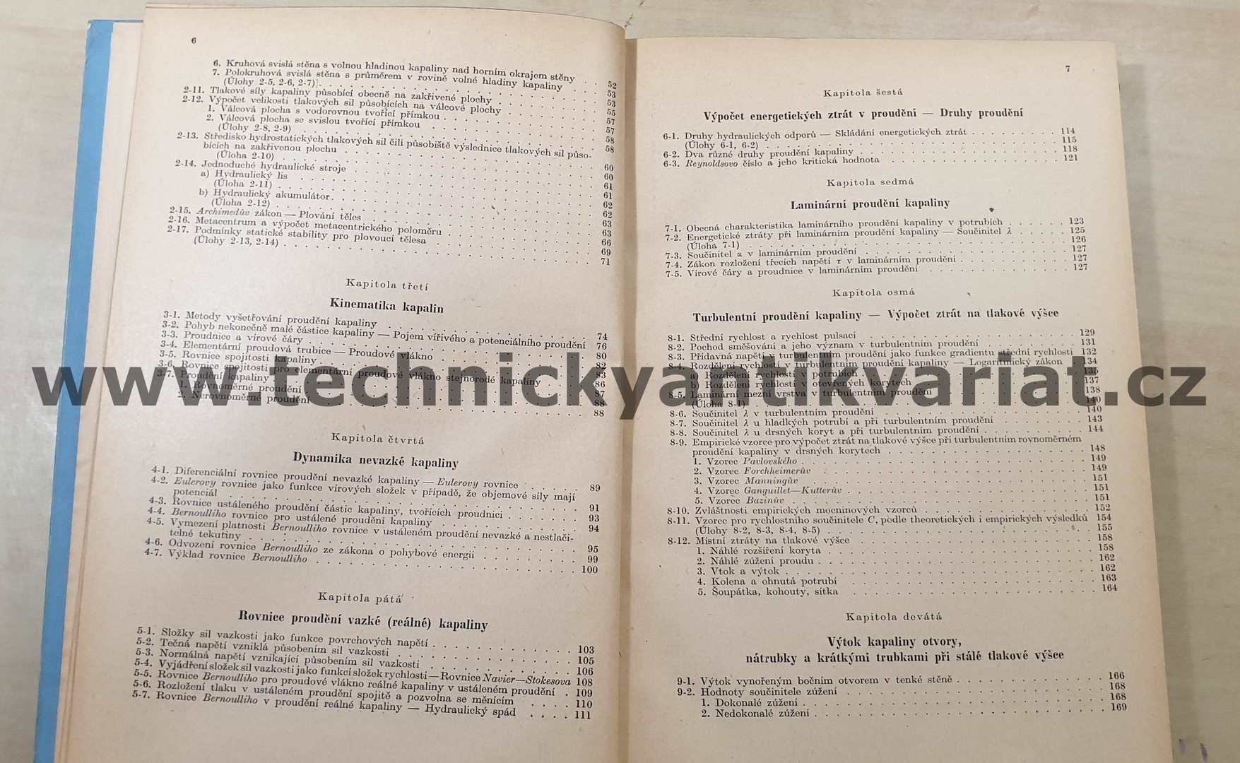 Hydraulika I. Agroskin, Dmitrijev, Pikalov (1955)