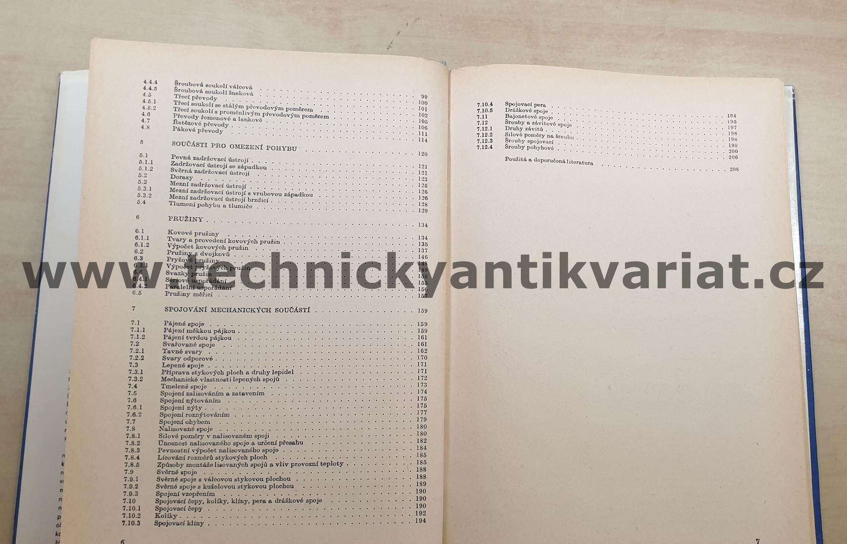 Základní mechanické součásti přístrojů - Zdeněk Klepš (1984)