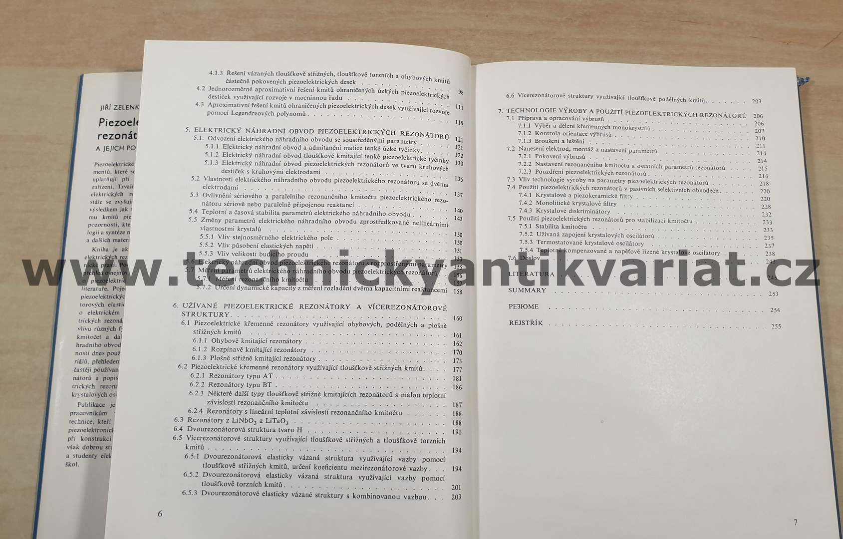Piezoelektrické rezonátory - Jiří Zelenka (1983)