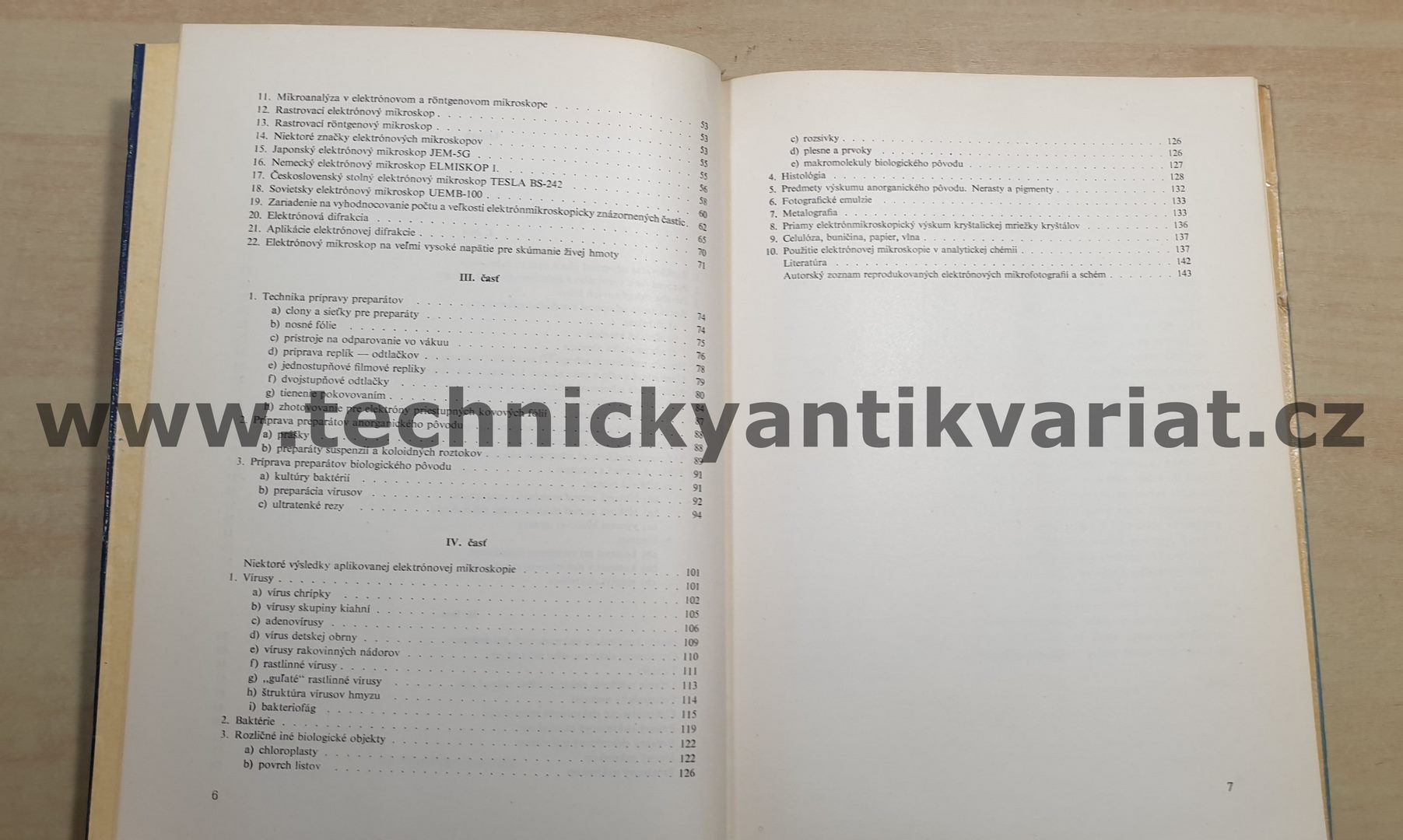 Elektronový mikroskop - Vojtěch Bystrický (1962)