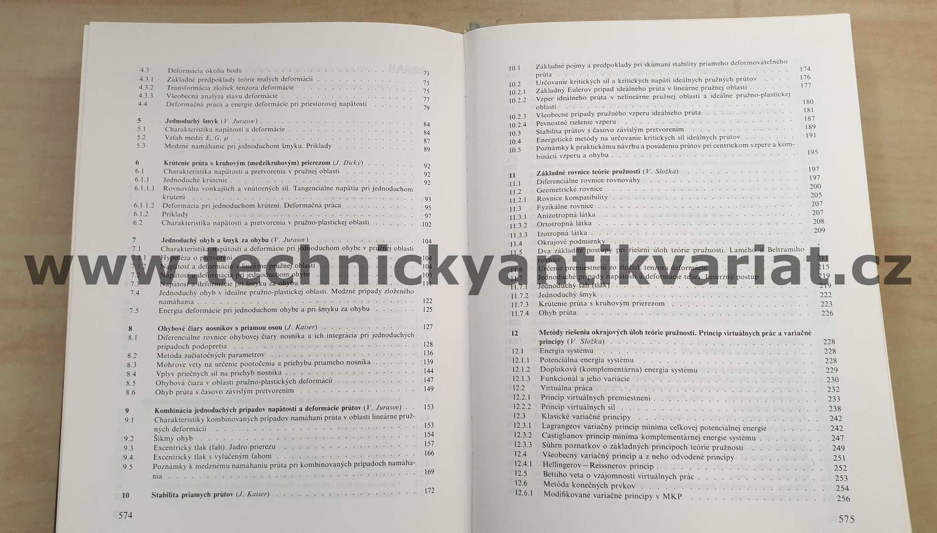 Pružnost a plasticita I. J.Kaiser, V.Složka, J.Dický, V.Jurasov (1990)