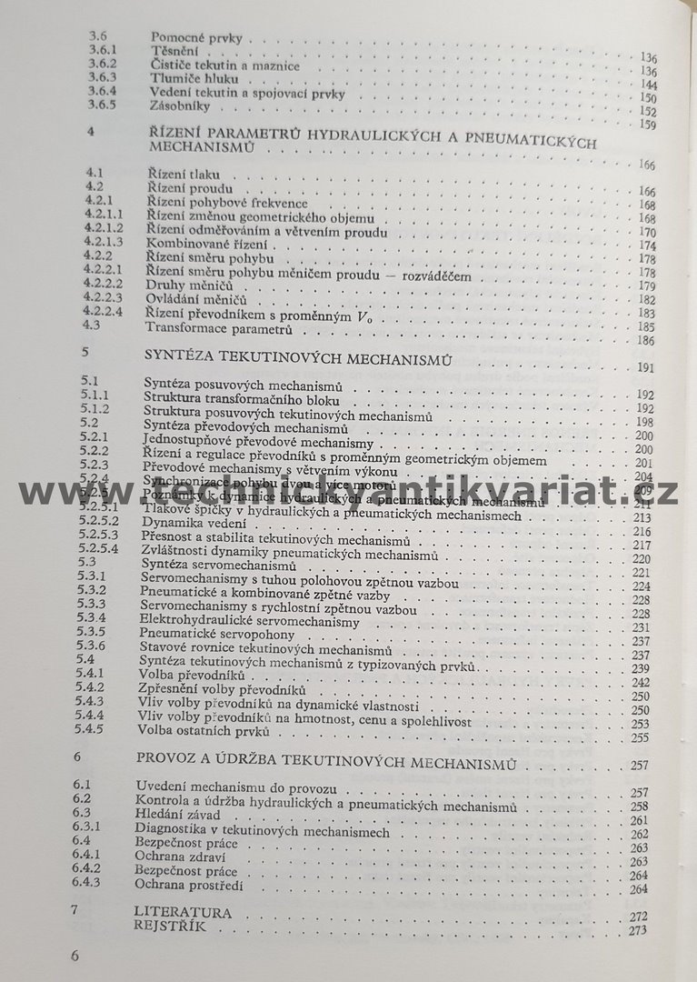 Hydraulické a pneumatické mechanismy - Prokeš, Vostrovský (1988)