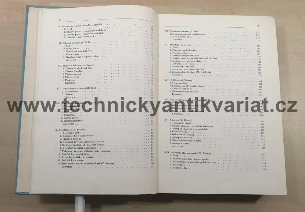 Laboratorní technika organické chemie (1954)