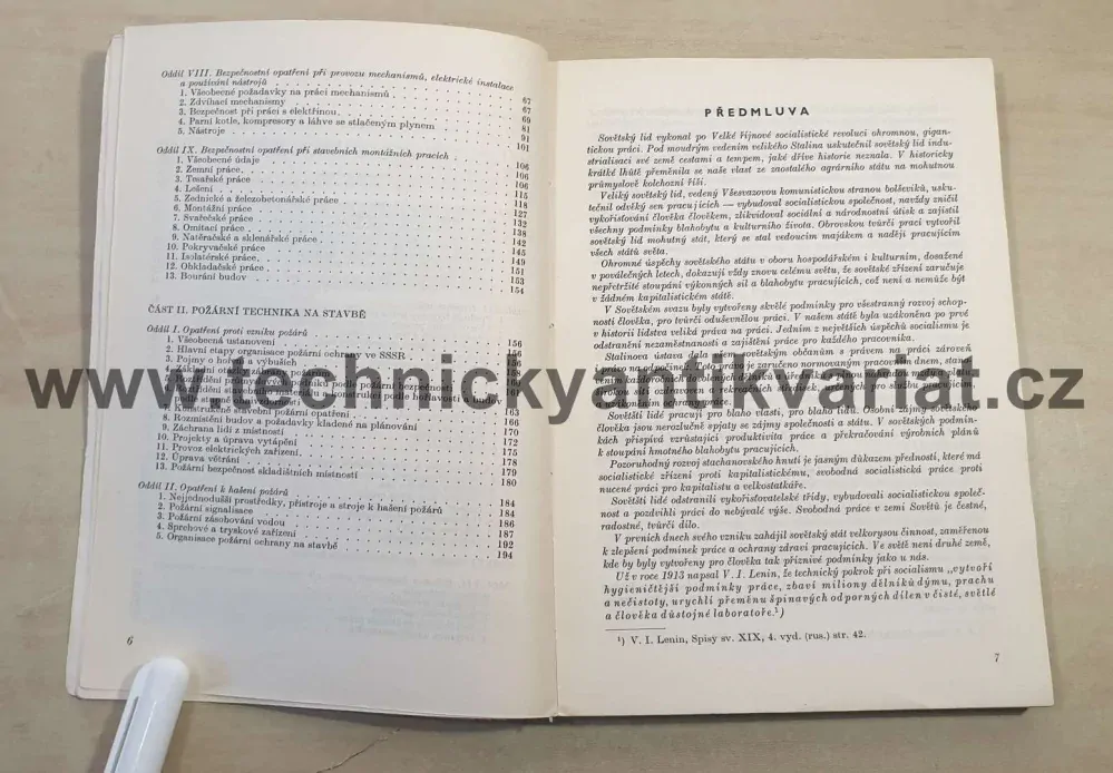 Bezpečnostní a požární technika na stavbách - V.I.Gorbatov (1953)