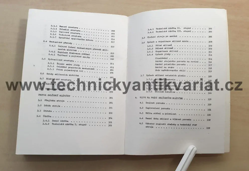 Konstrukce, údržba a provoz sklízecích mlatíček - Jiří Roh (1987)