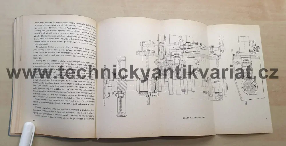 Údržba a opravy československých naftových motorů - Jaroslav Čech (1962)